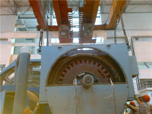 西玛高压电机维修中如何拆除绕组。